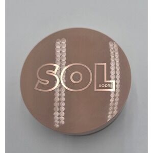 Sol Body Face and Body Bronzing Balm Medium 1.1 oz Vegan Cruelty Free Cream